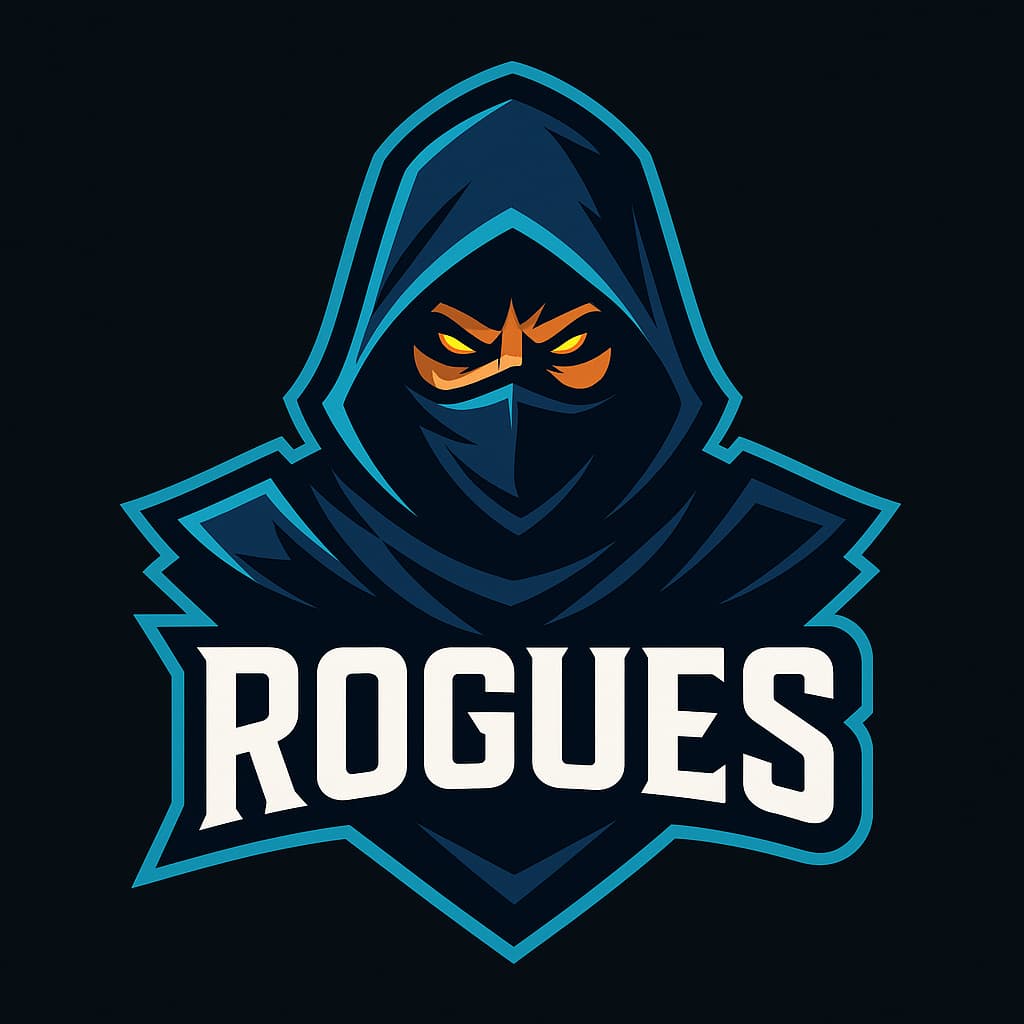 Rogues - Custom esports logo created for Rogues gaming channel